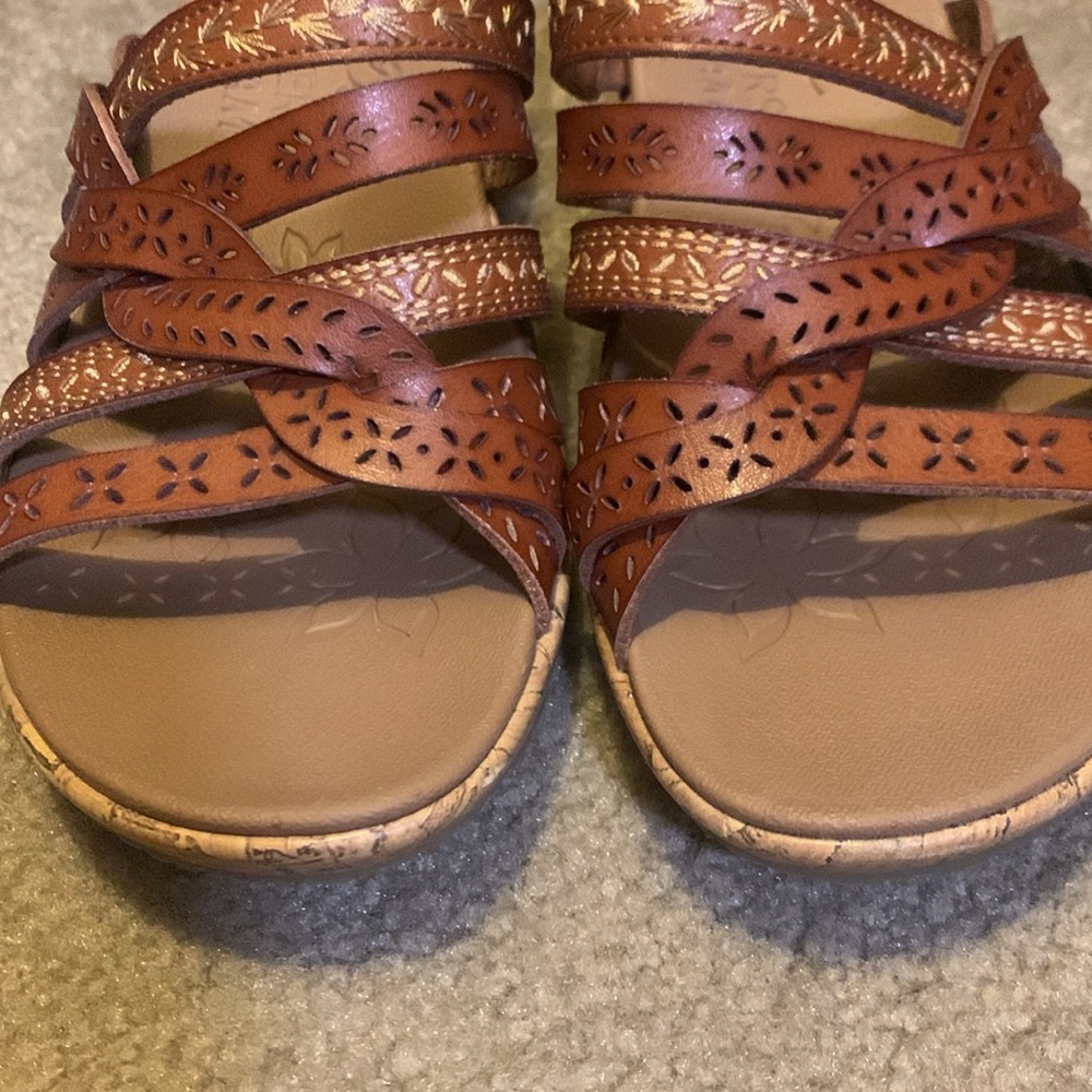 Skechers Cali Wedged Sandals - Picture 2 of 7